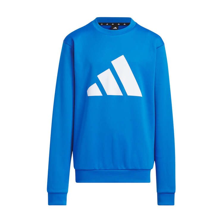 adidas Junior AEROREADY Train Essentials Fleece Crew Sweatshirt Background Image