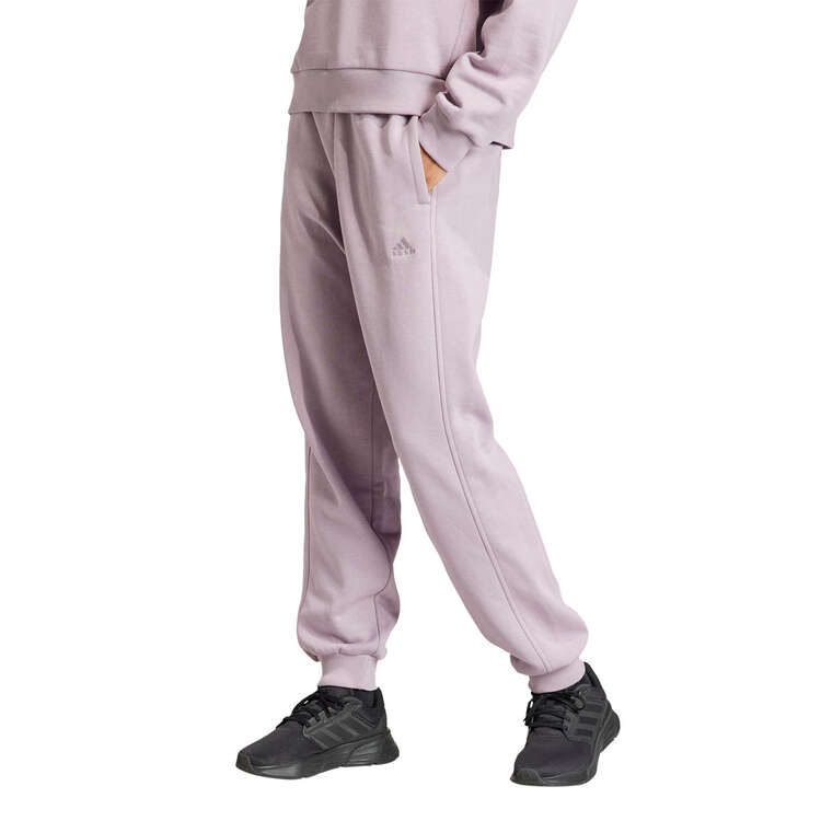 adidas Womens ALL SZN Fleece Loose Track Pants Background Image