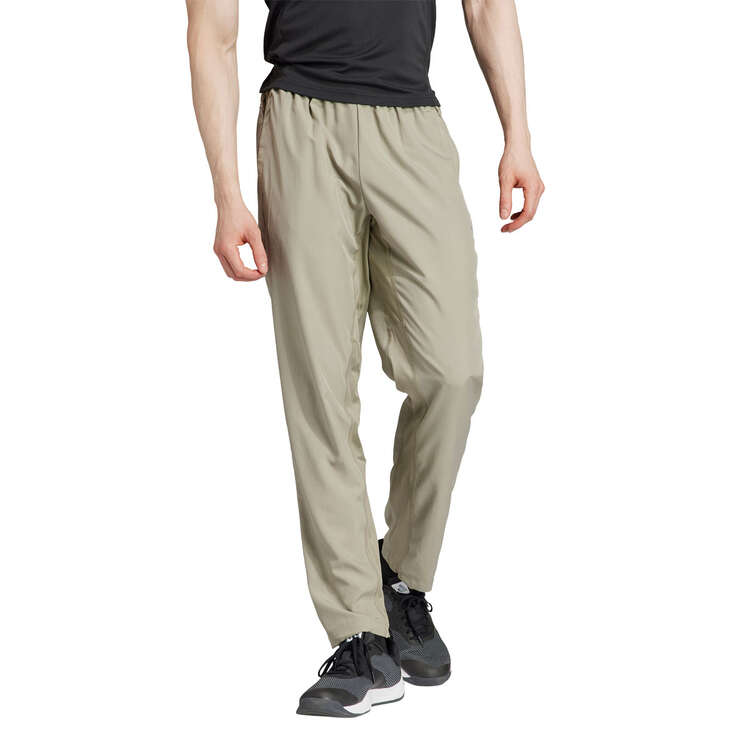 adidas Mens Gym Woven Training Joggers Background Image