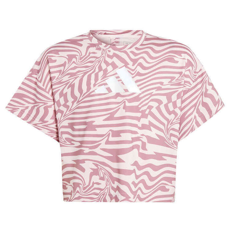 adidas Junior AEROREADY All Over Print Training Tee Background Image