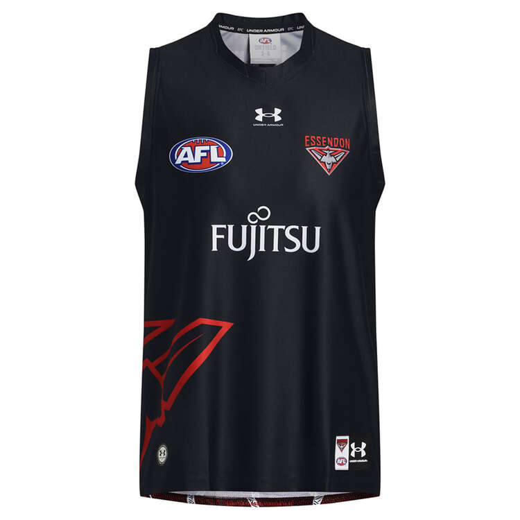 Essendon Bombers Mens 2024 Training Guernsey Background Image