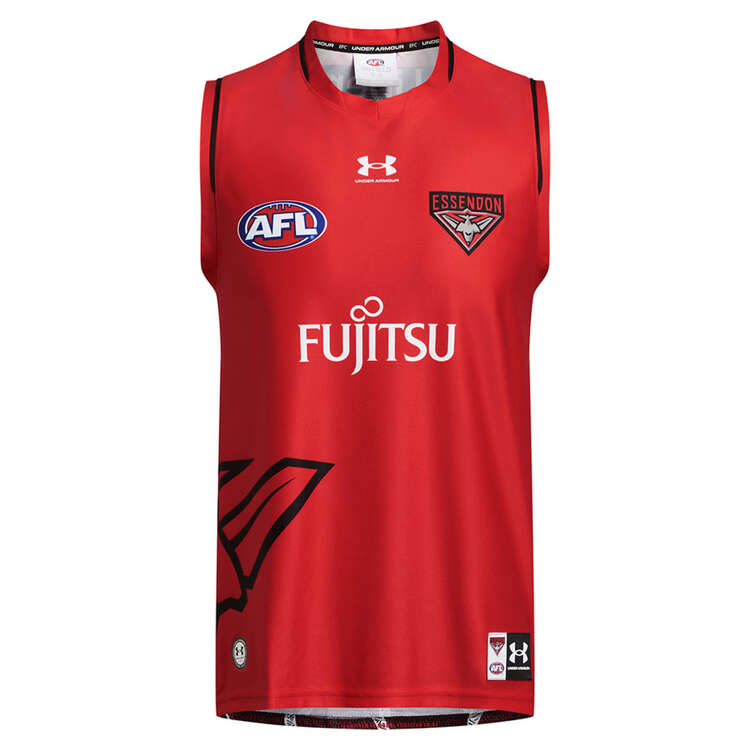 Essendon Bombers Mens 2024 Training Guernsey Background Image