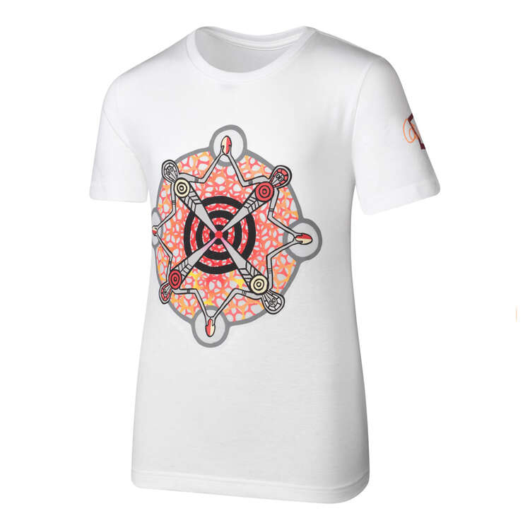 QLD Maroons State of Origin 2024 Mens Indigenous Tee Background Image