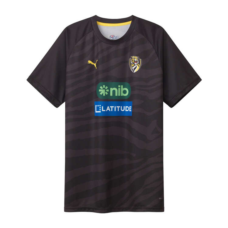 Richmond Tigers 2024 Mens Training Tee Background Image