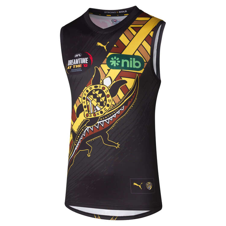 Richmond Tigers Mens 2024 Indigenous Guernsey Background Image