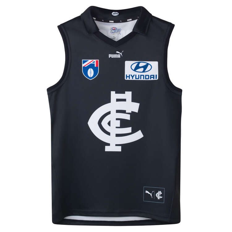 Carlton Blues 2024 Mens Heritage Guernsey Background Image