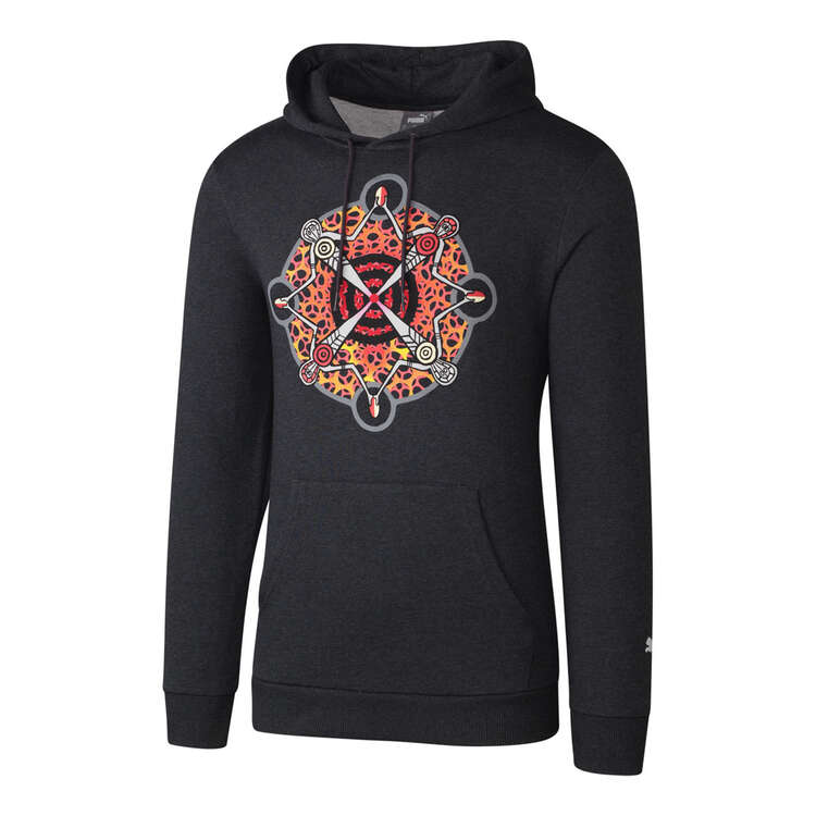 QLD Maroons State of Origin 2024 Mens Indigenous Hoodie Background Image