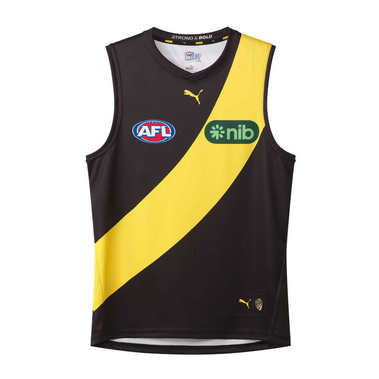 Richmond Tigers 2024 Womens Home Guernsey Background Image