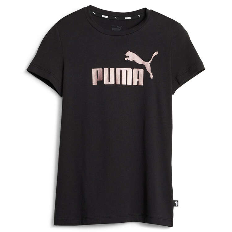 PUMA Junior Essentials Plus Logo Tee Background Image