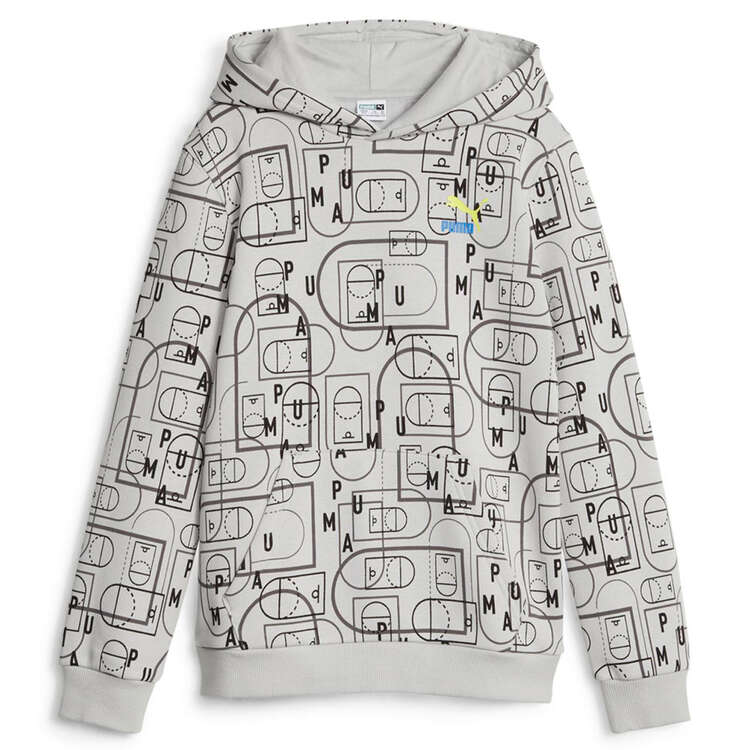 PUMA Junior Classics FTR Baller Fleece Pullover Hoodie Background Image