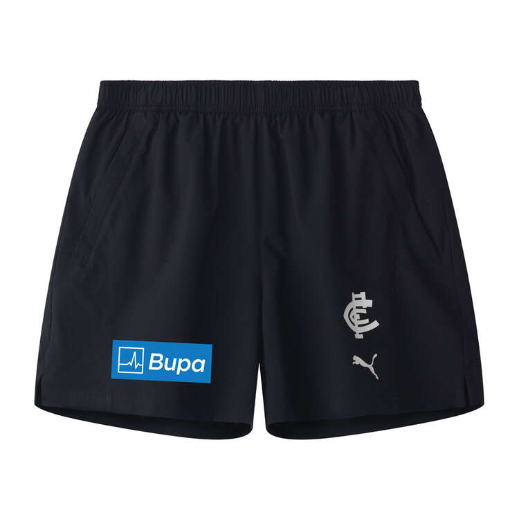 Carlton Blues 2024 Mens Training Shorts Background Image