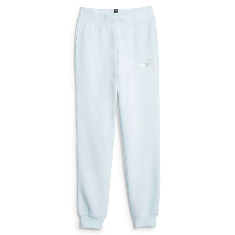PUMA Junior Essentials Plus Fleece Cuffed Track Pants Background Image