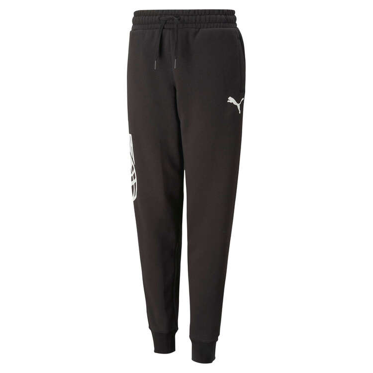 PUMA Junior Posterize Basketball Track Pants Background Image