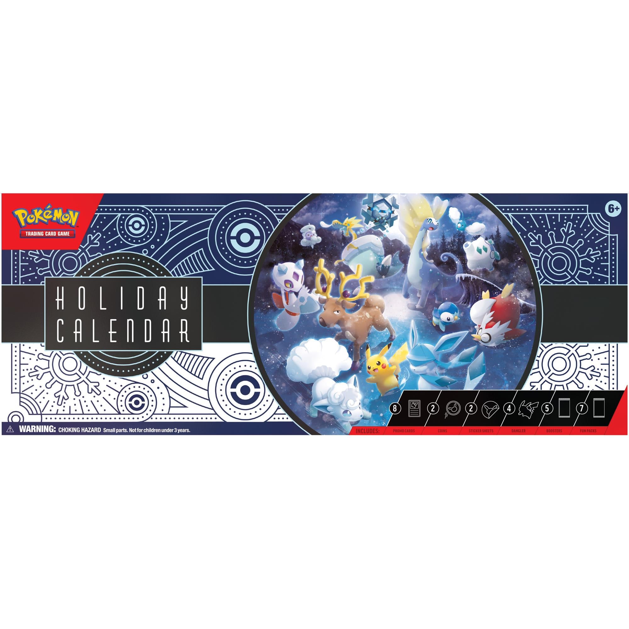 Pokemon Trading Card Game - Holiday 2023 Calendar Background Image
