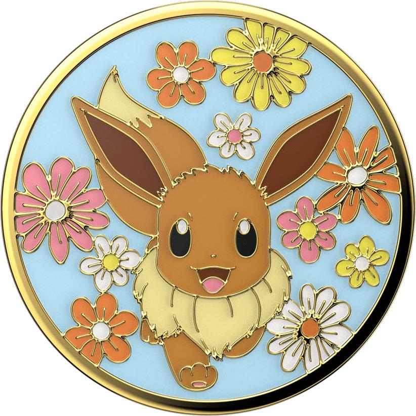 Popsockets PopGrip Licensed (Floral Eevee) Background Image