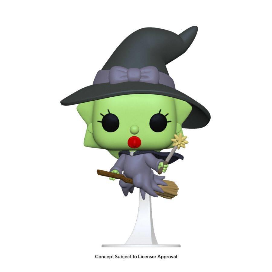 The Simpsons - Witch Maggie Pop! Vinyl Background Image