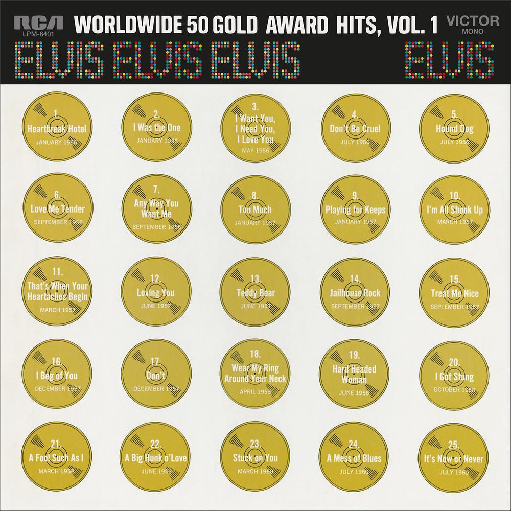 Worldwide 50 Gold Award Hits (Limited Gold Vinyl) Background Image