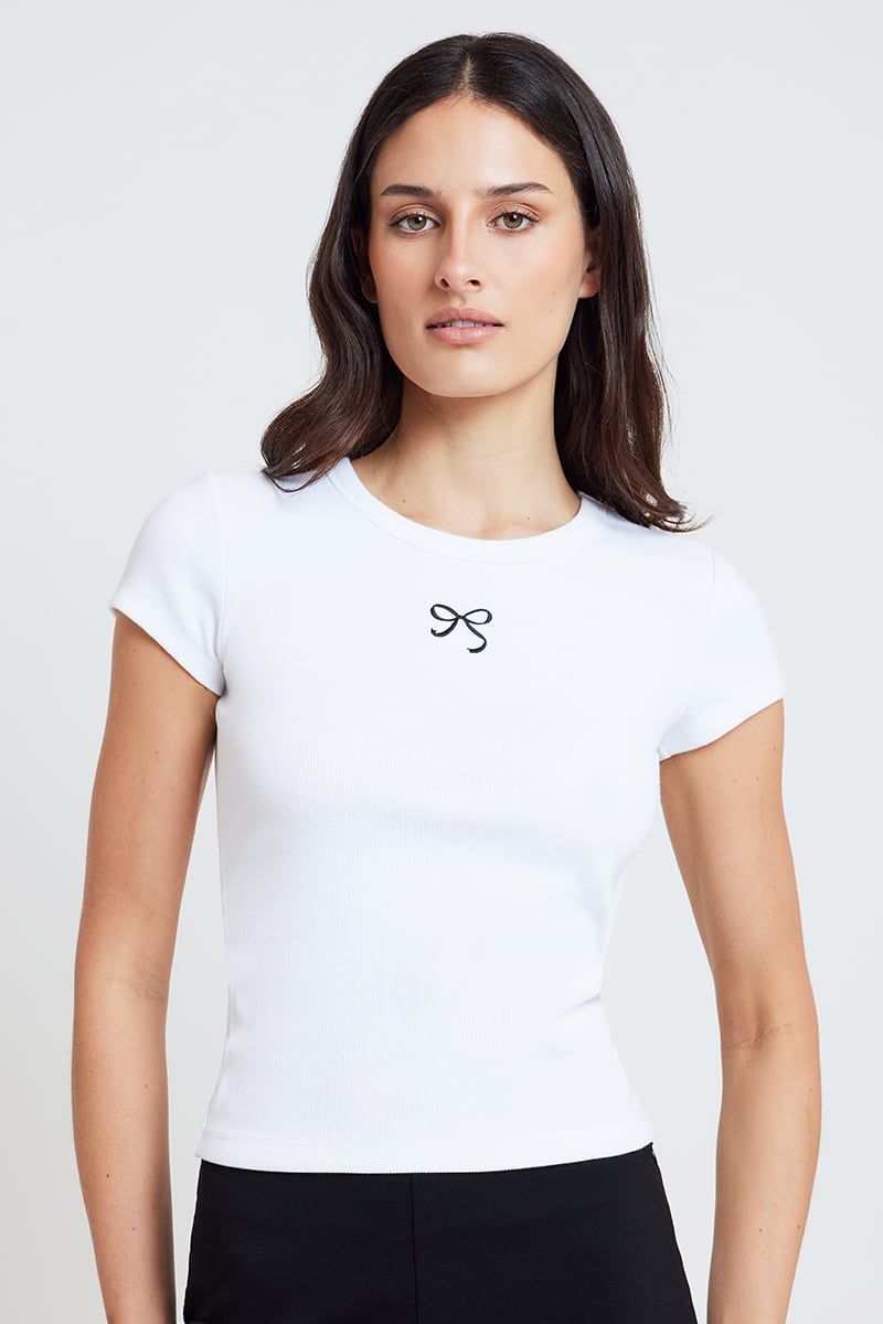 ODE Codi Bow Tee Background Image
