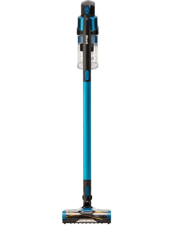 Cordless Vacuum with Self Cleaning Brushroll in Peacock Blue Background Image