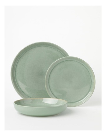 Esperance 12 Piece Dinner Set in Eucalyptus Reactive Background Image