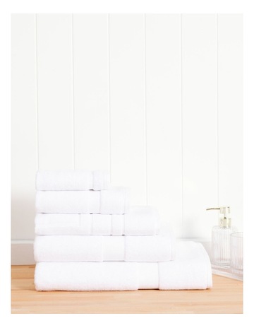 Luxury Egyptian Towel Range in White Background Image