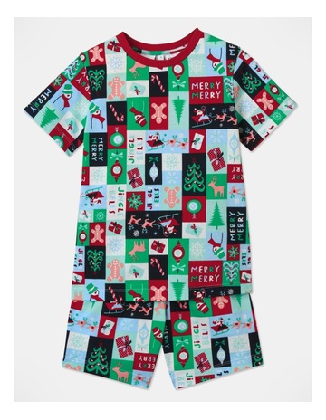 Wrapping Paper Pyjama Set in Assorted Background Image