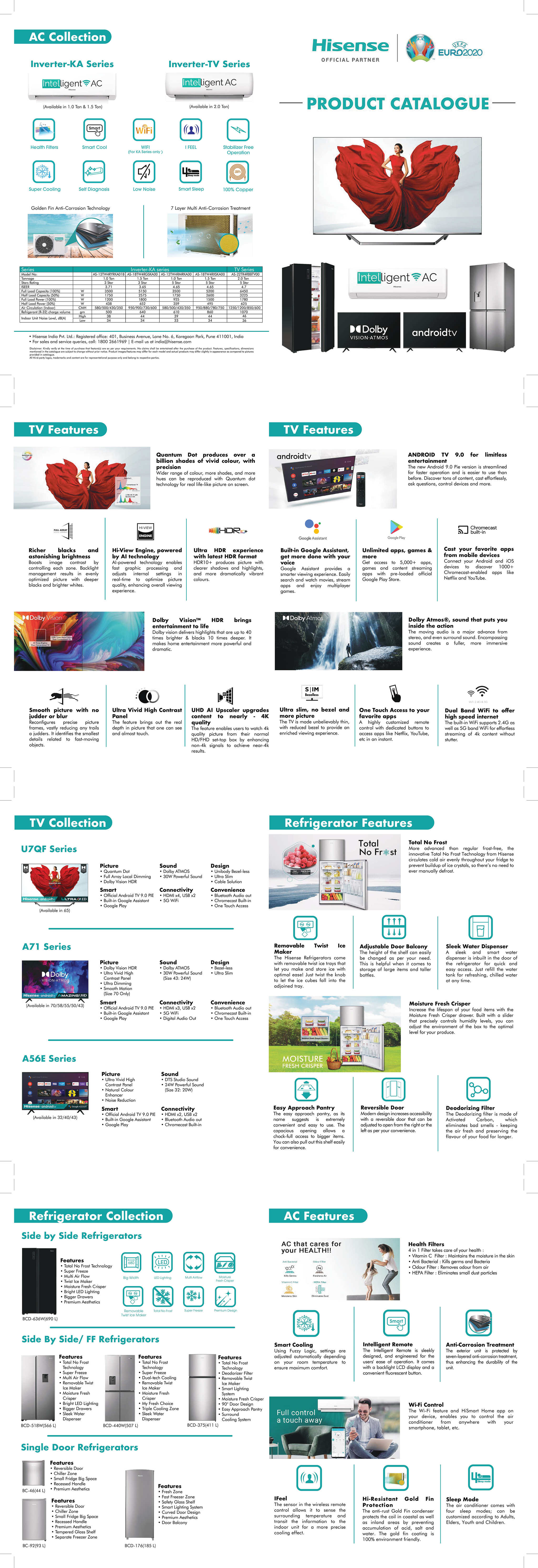 Hisense Print Media Brochure