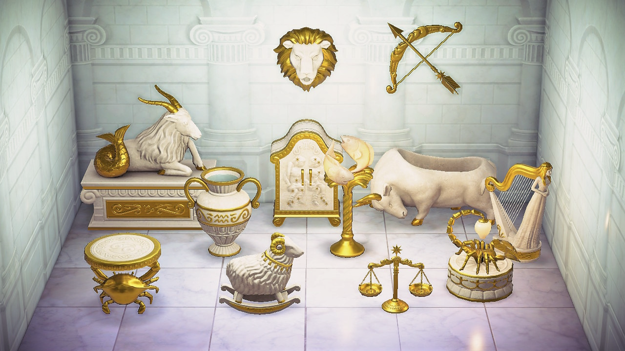 Zodiac DIY Collection in Animal Crossing New Horizons