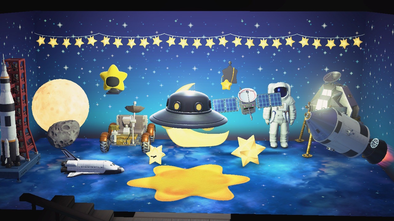 Celeste Space DIYs Collection in Animal Crossing New Horizons