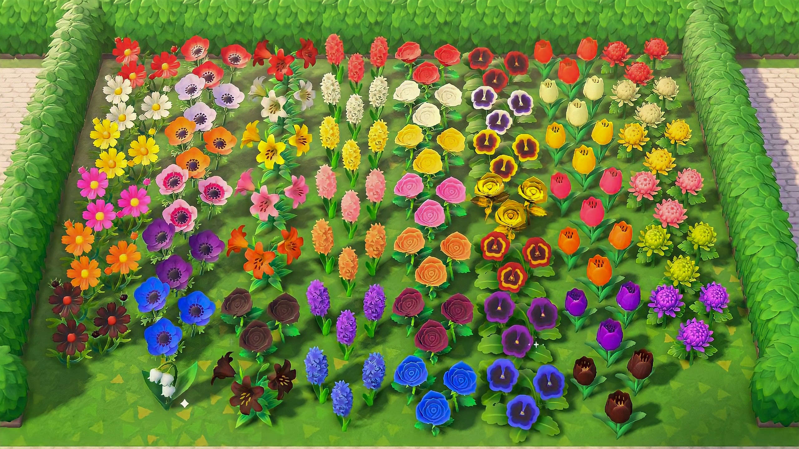 Complete Flower Set in Animal Crossing New Horizons