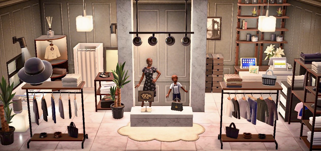 Apparel Shop Collection in Animal Crossing New Horizons