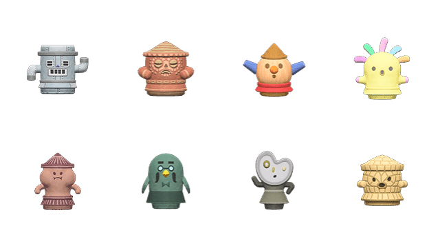 Gyroid Set in Animal Crossing New Horizons