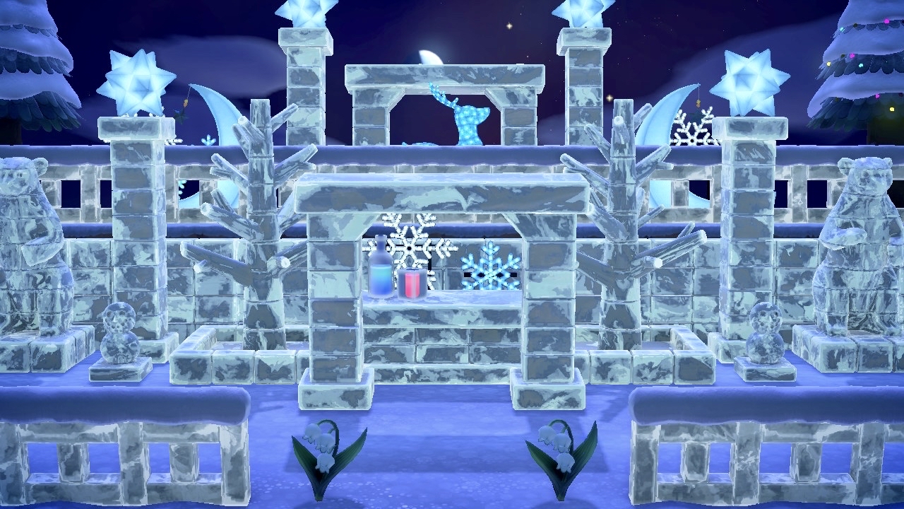 Frozen Castle Collection in Animal Crossing New Horizons