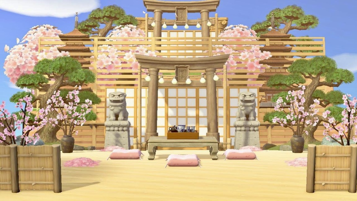 Sakura Temple Collection in Animal Crossing New Horizons