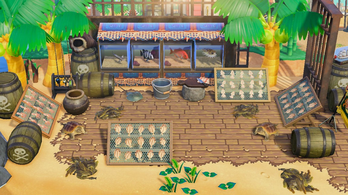 Fish Market Collection in Animal Crossing New Horizons