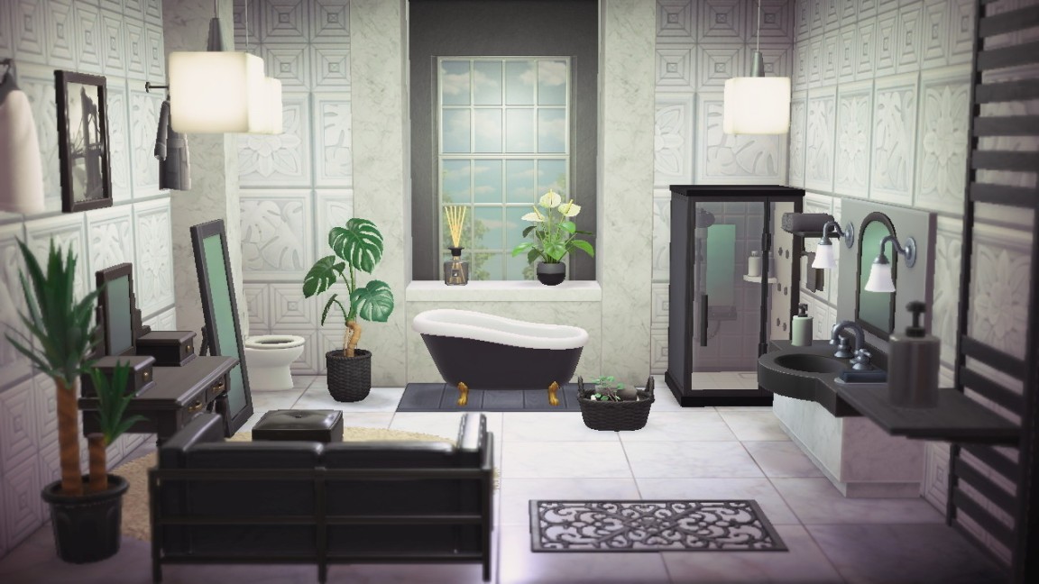 Modern Bathroom Collection in Animal Crossing New Horizons