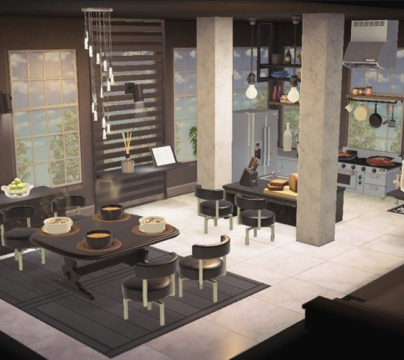 Modern Kitchen Collection in Animal Crossing New Horizons