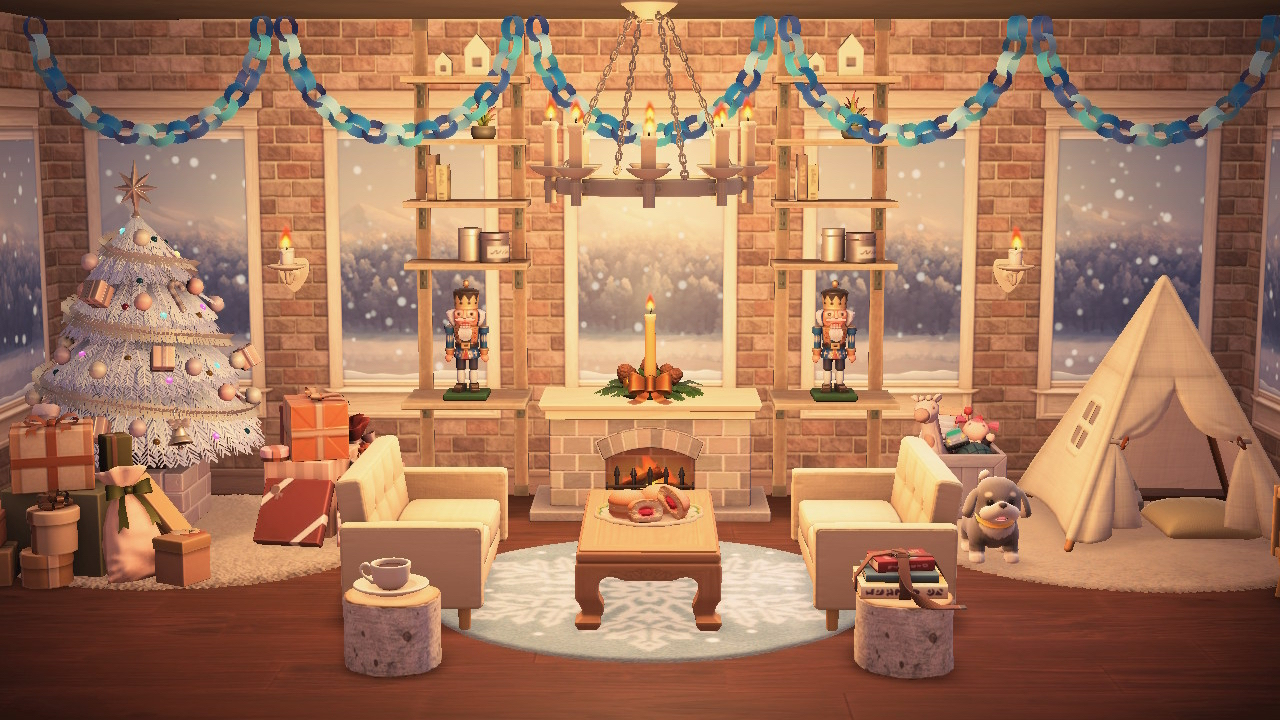 Winter Living Room Collection in Animal Crossing New Horizons