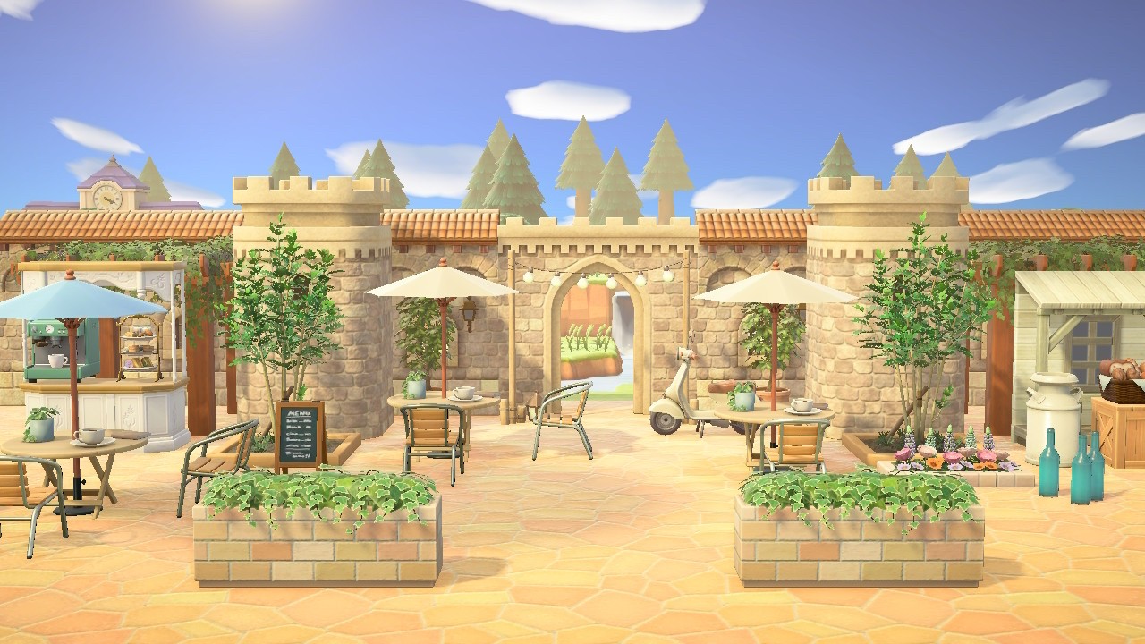 Italian Cafe Collection in Animal Crossing New Horizons