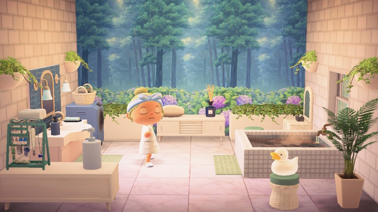 Spa Bath Collection in Animal Crossing New Horizons