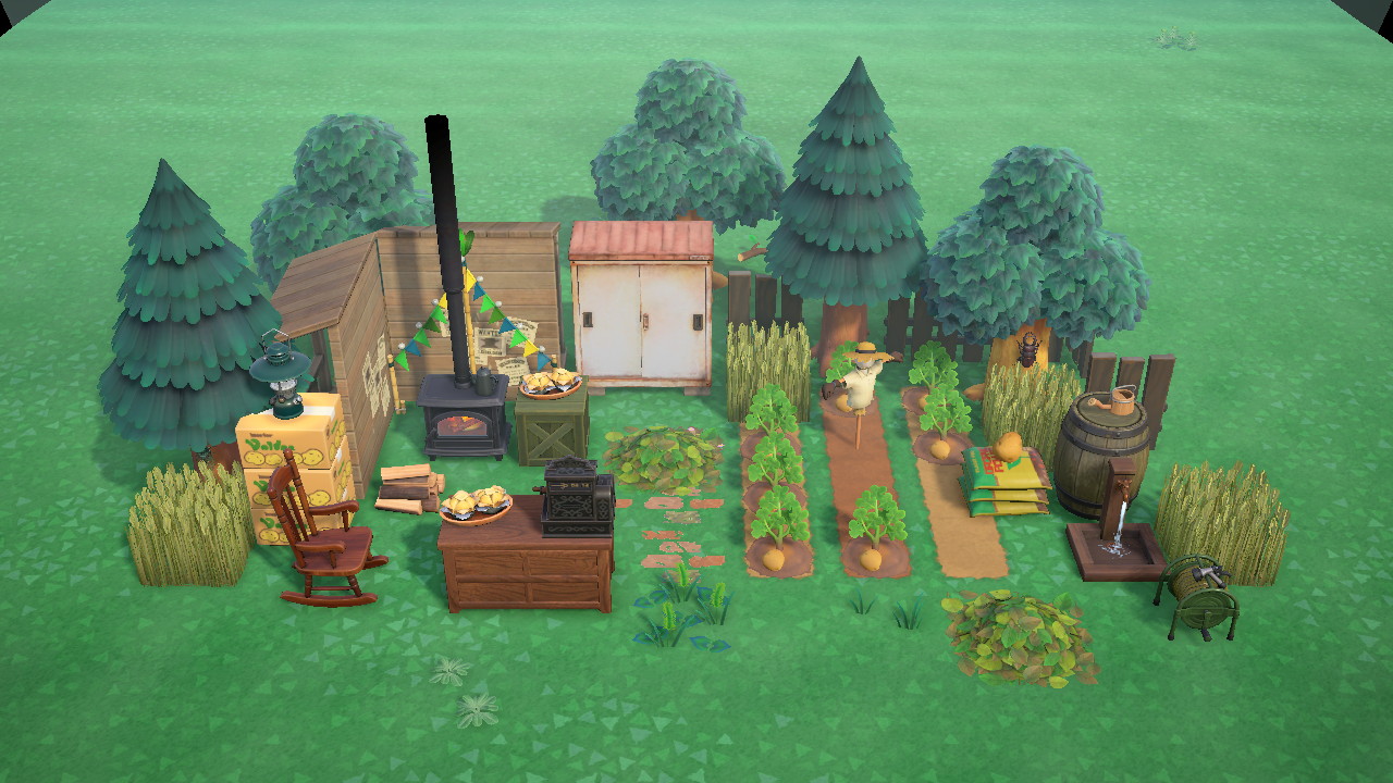 Potato Farm Collection in Animal Crossing New Horizons