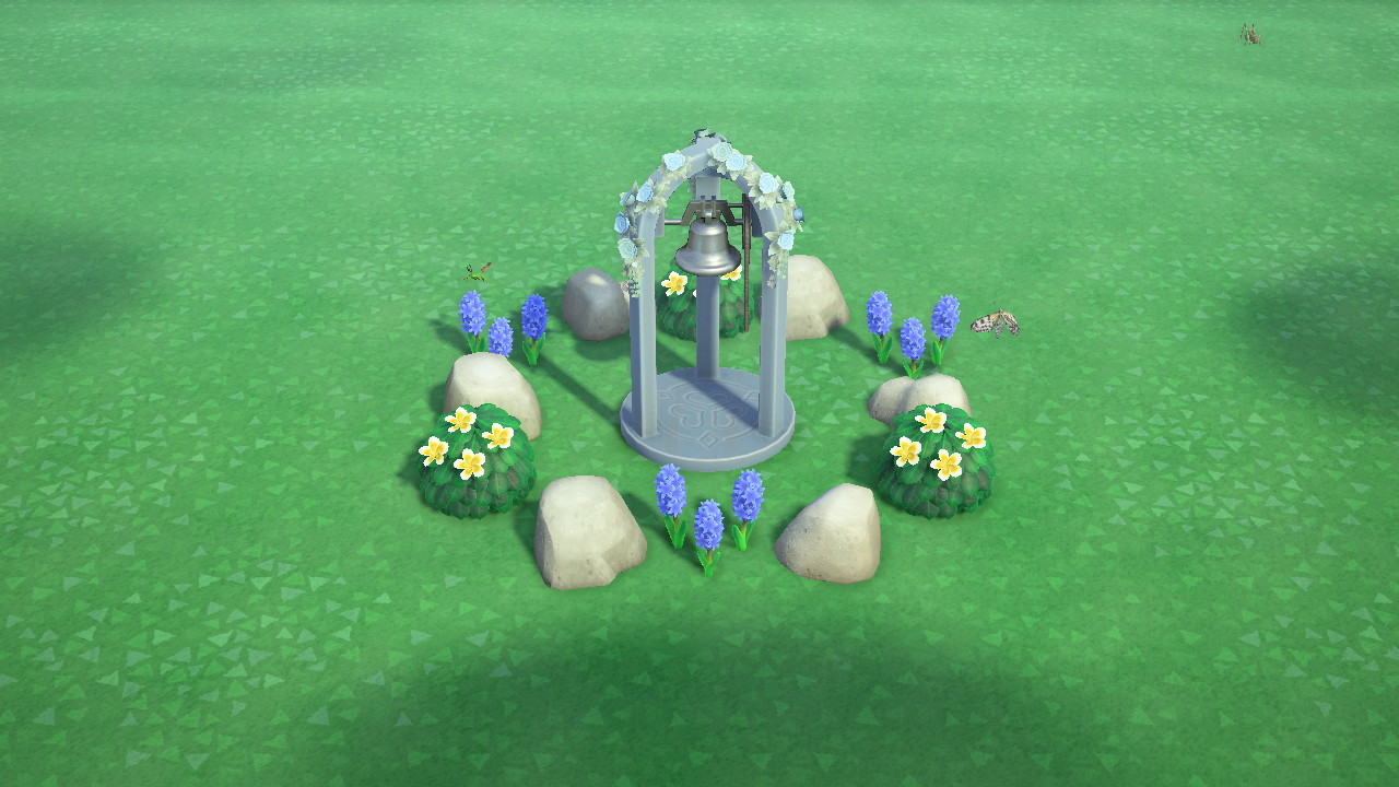 Blue Bell Rock Garden in Animal Crossing New Horizons