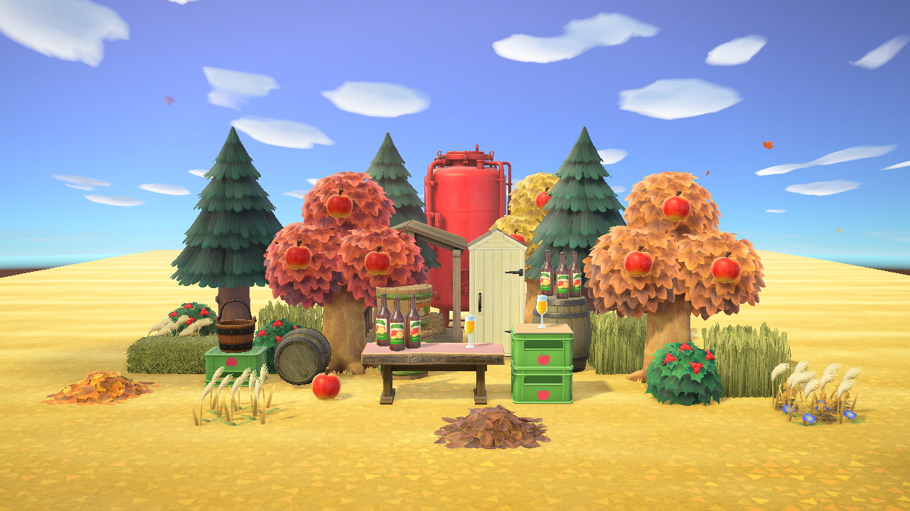 Apple Cider Farm Collection in Animal Crossing New Horizons