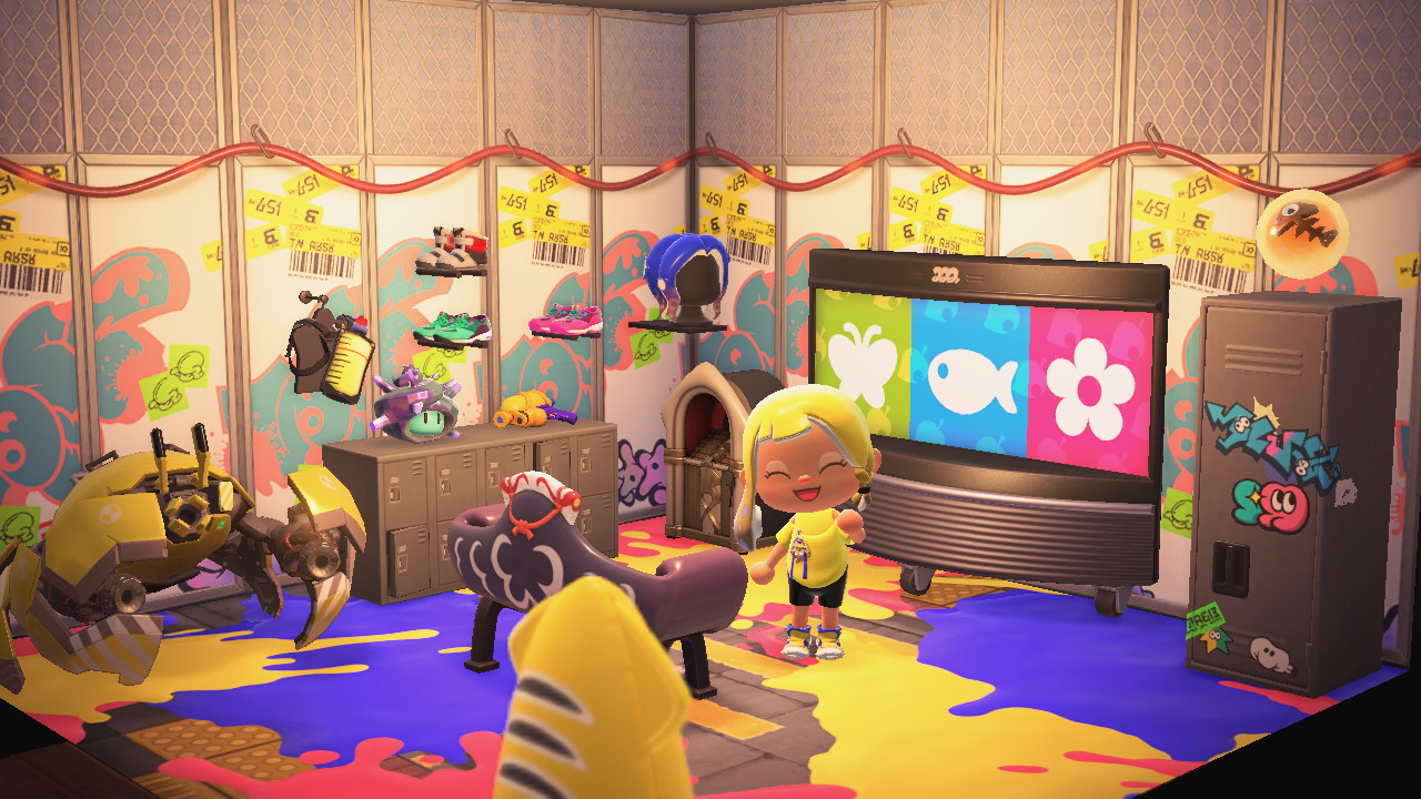 Splatoon Collection in Animal Crossing New Horizons