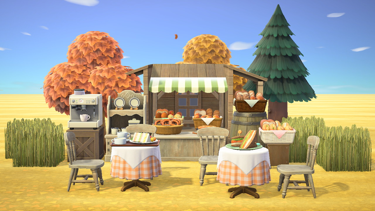 Cozy Fall Bakery in Animal Crossing New Horizons