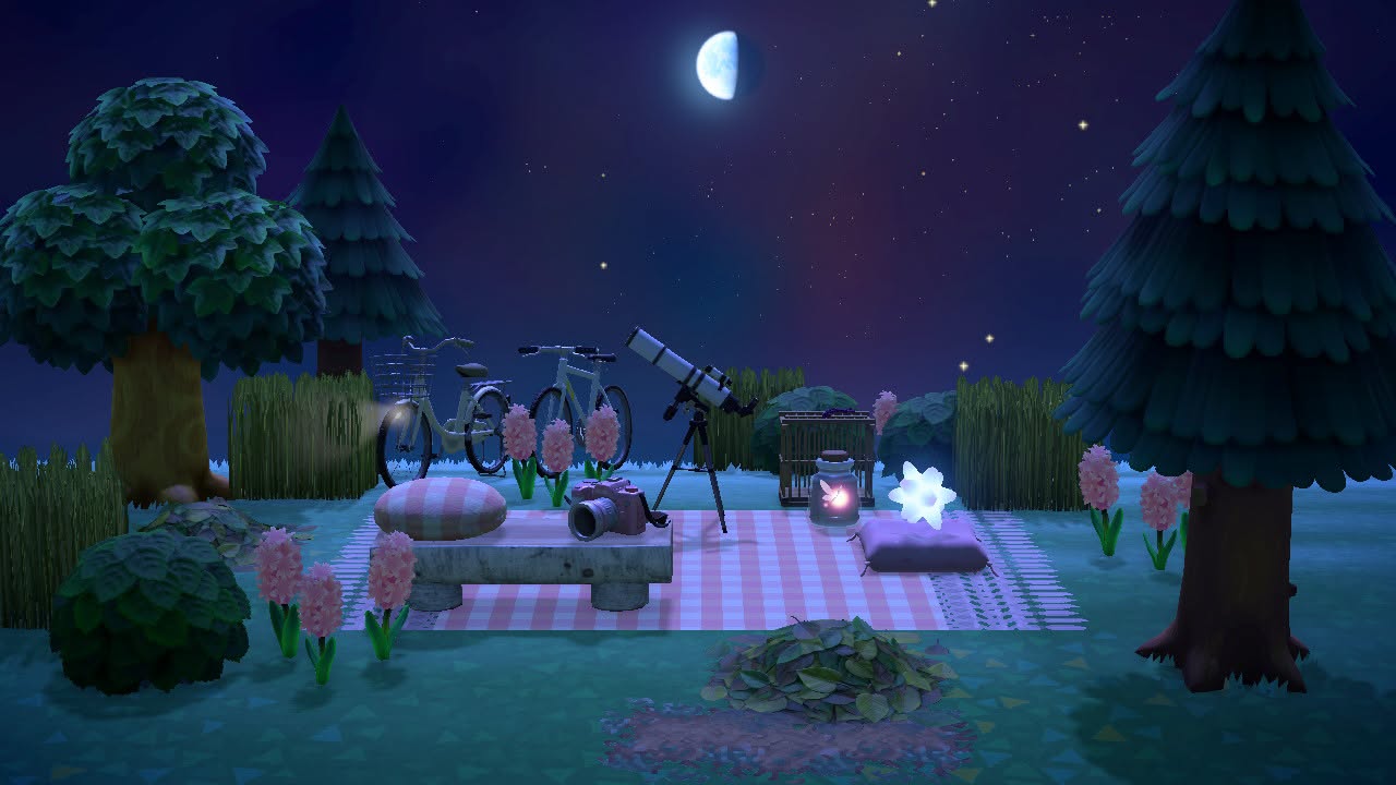 Valentine Star Gazing Night Set in Animal Crossing New Horizons