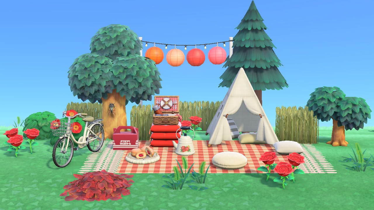 Valentine Picnic Set in Animal Crossing New Horizons