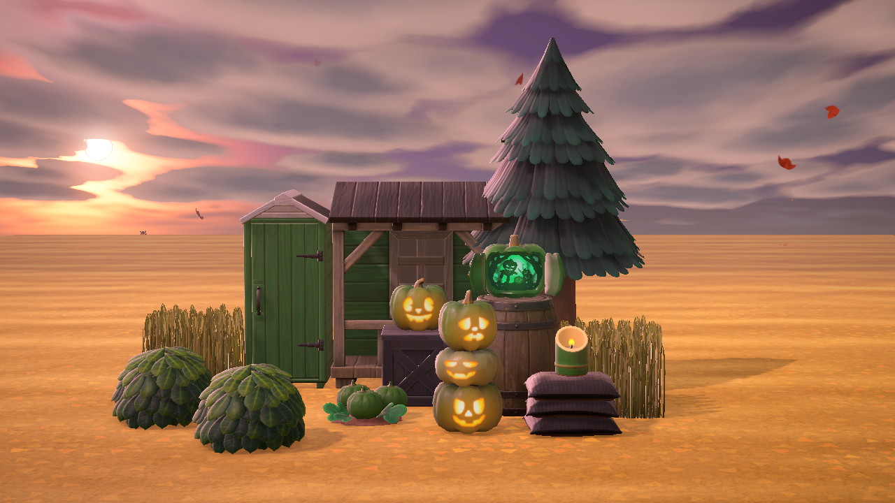 Small Spooky Storage Spot in Animal Crossing New Horizons