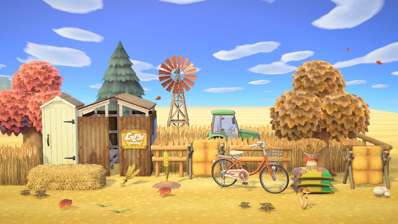 Small Wheatfield in Animal Crossing New Horizons
