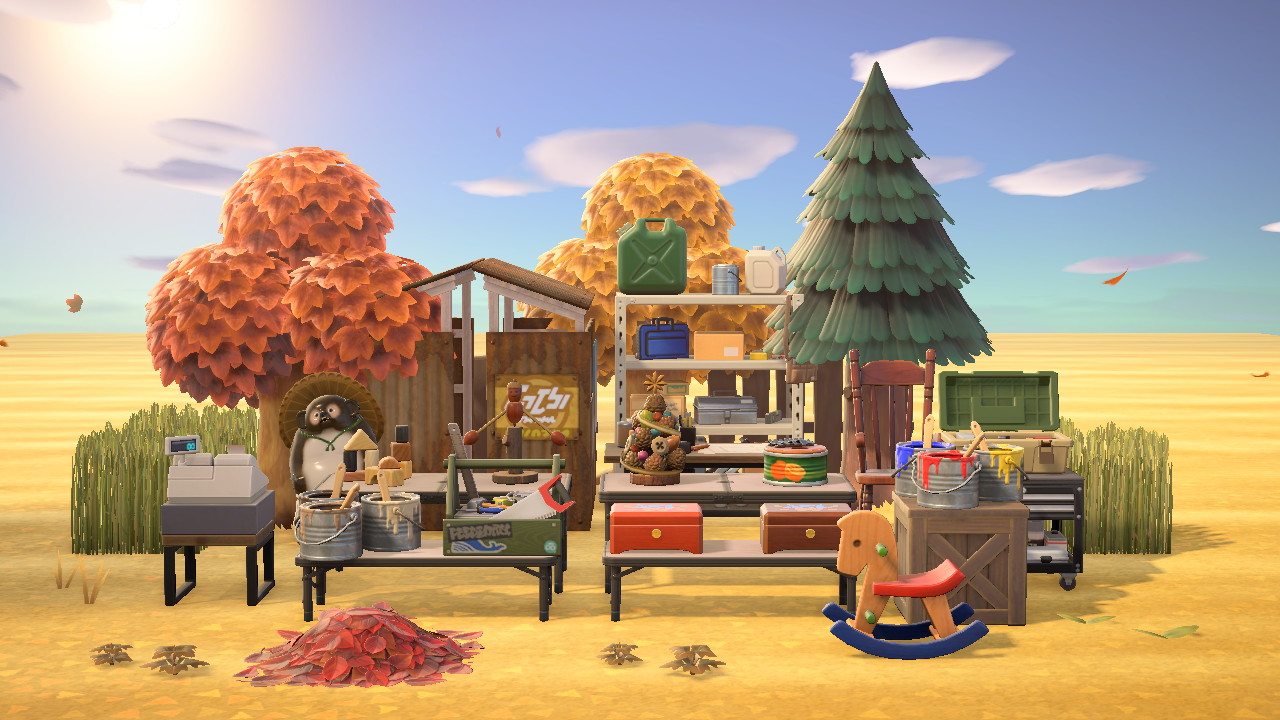 Cozy Fall Workshop in Animal Crossing New Horizons